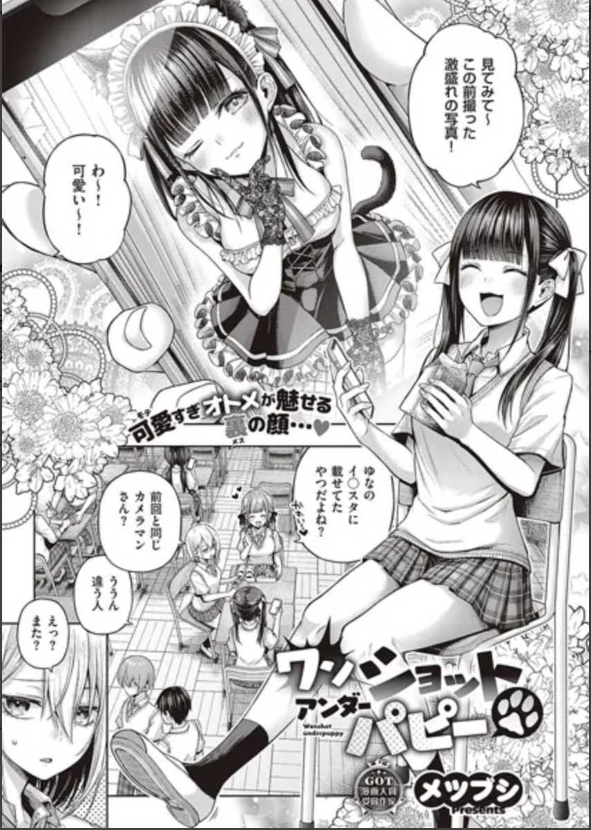 ワンショットアンダーパピーサンプル画像。